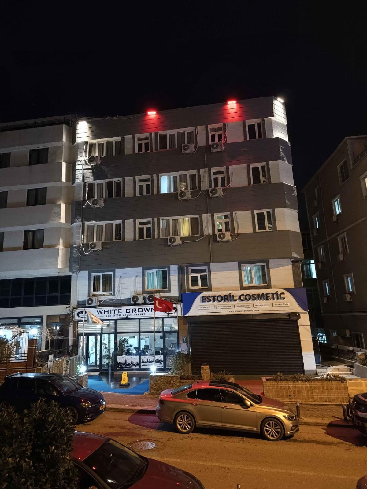 White Crown Apartman Ve Yasam Merkezi Isztambul Kültér fotó